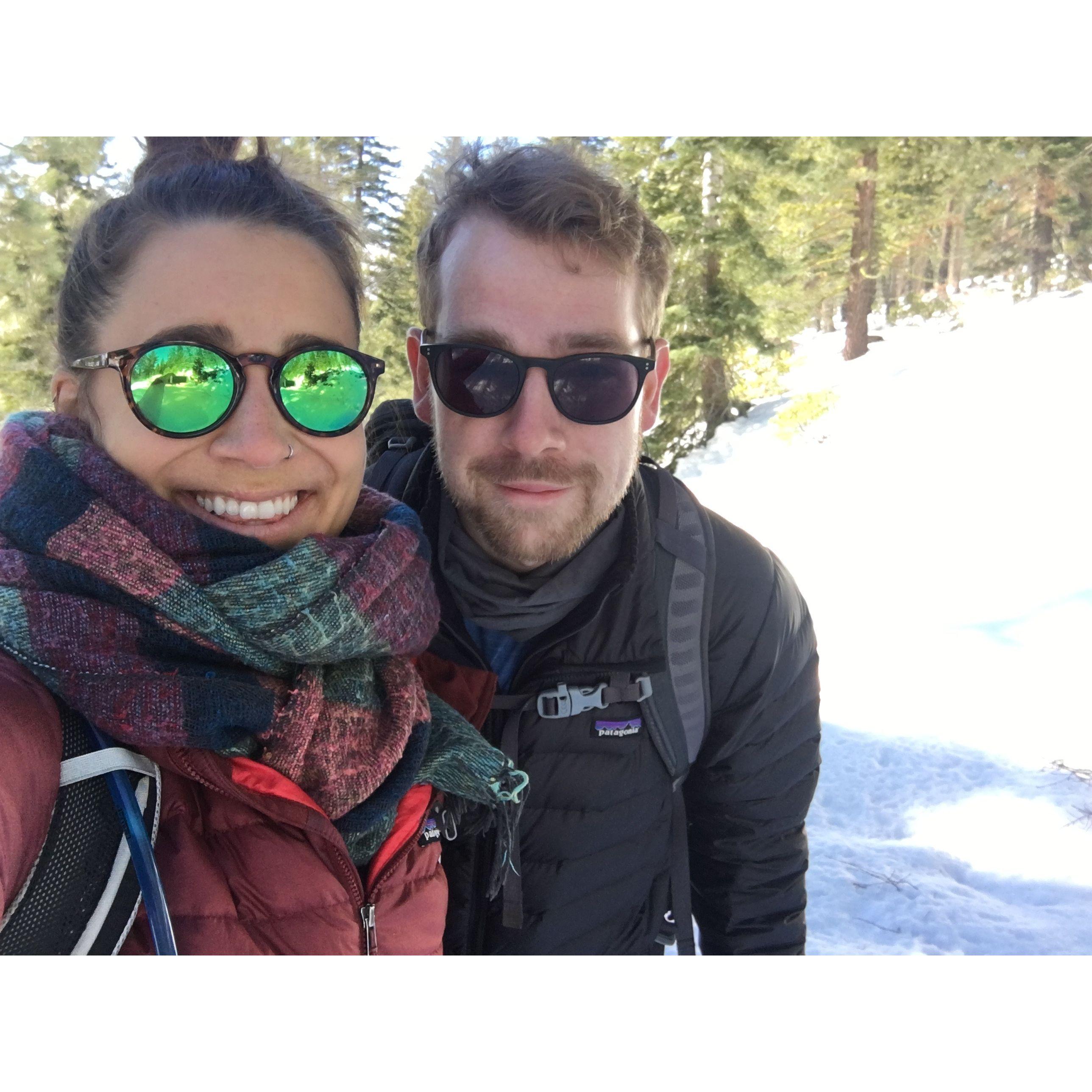 Lake Tahoe, CA (Jan 2019, first trip together)