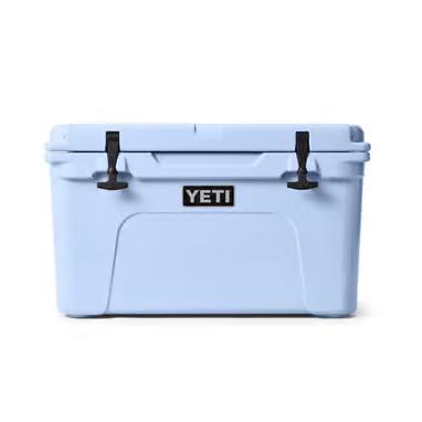 YETI Tundra Big Sky Blue 45 cans Hard Cooler