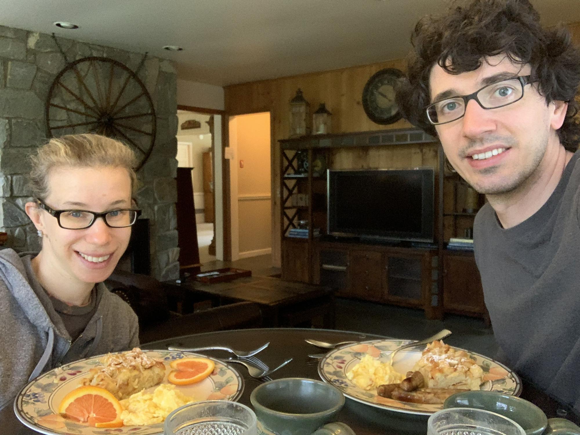 Celebrating the one year anniversary of our first in-person date, May 2021