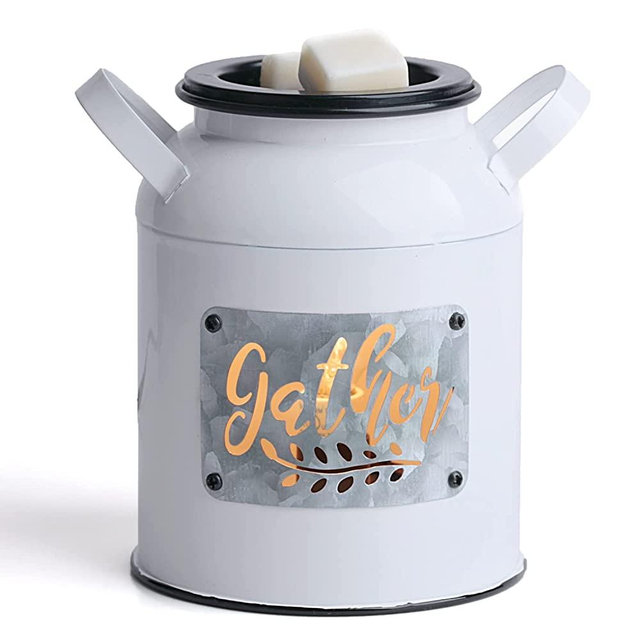 NAFANG Wax Warmer Milk jug Metal Wax Melt Warmer,Wax Burner Melt Wax Cube Melter, for Scented Wax Melts. Spa and Aromatherapy Ideal Gifts & Decor