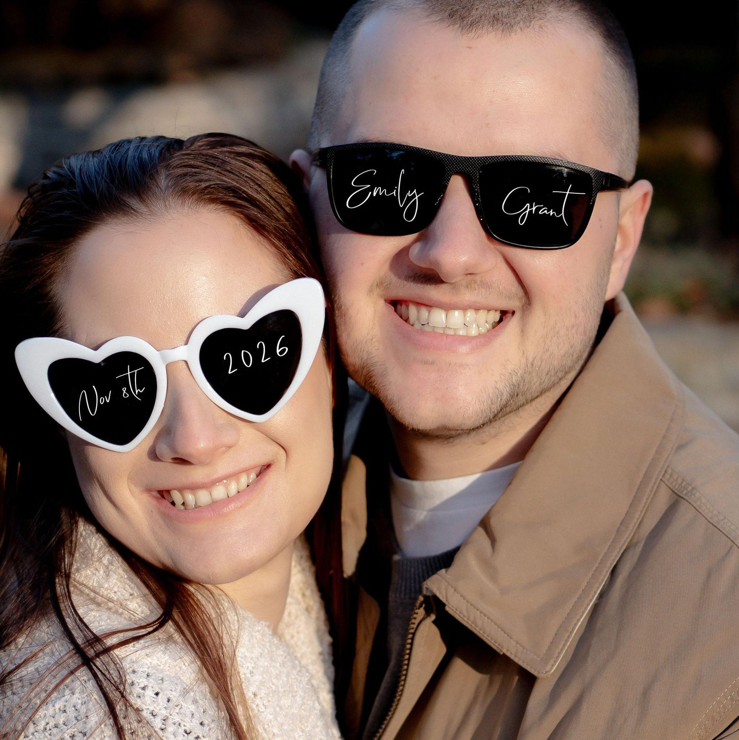 Engagement photos at Inniswood Metro Gardens on November 16,2025