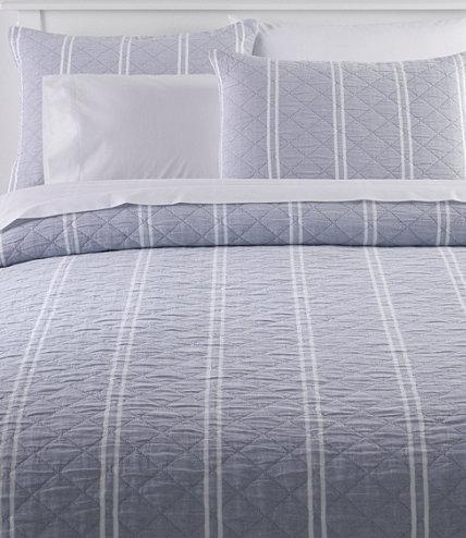 Reversible Stripe Quilt Collection (Queen)