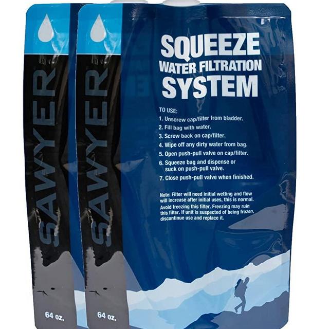 Sawyer Products Squeezable Pouches for Squeeze Water Filtration System