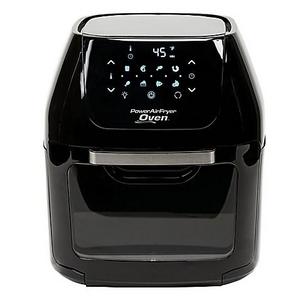 6-Quart Power Air Fryer Oven in Black