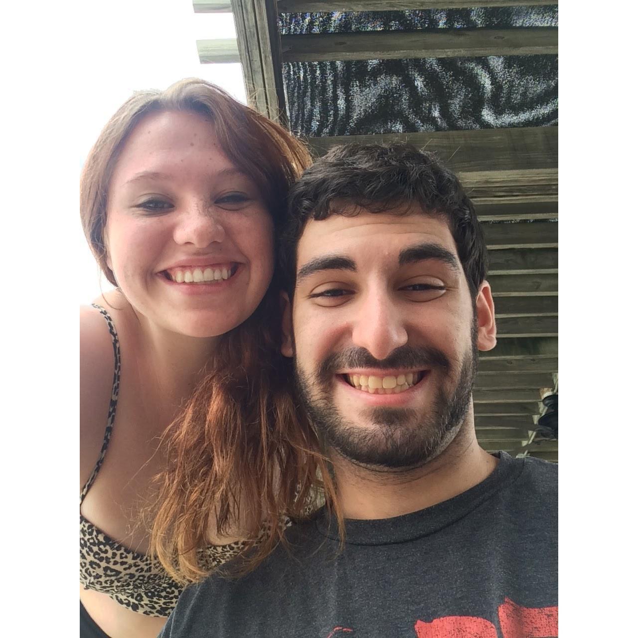Edon's first trip to South Cakalacky, May 25, 2015
