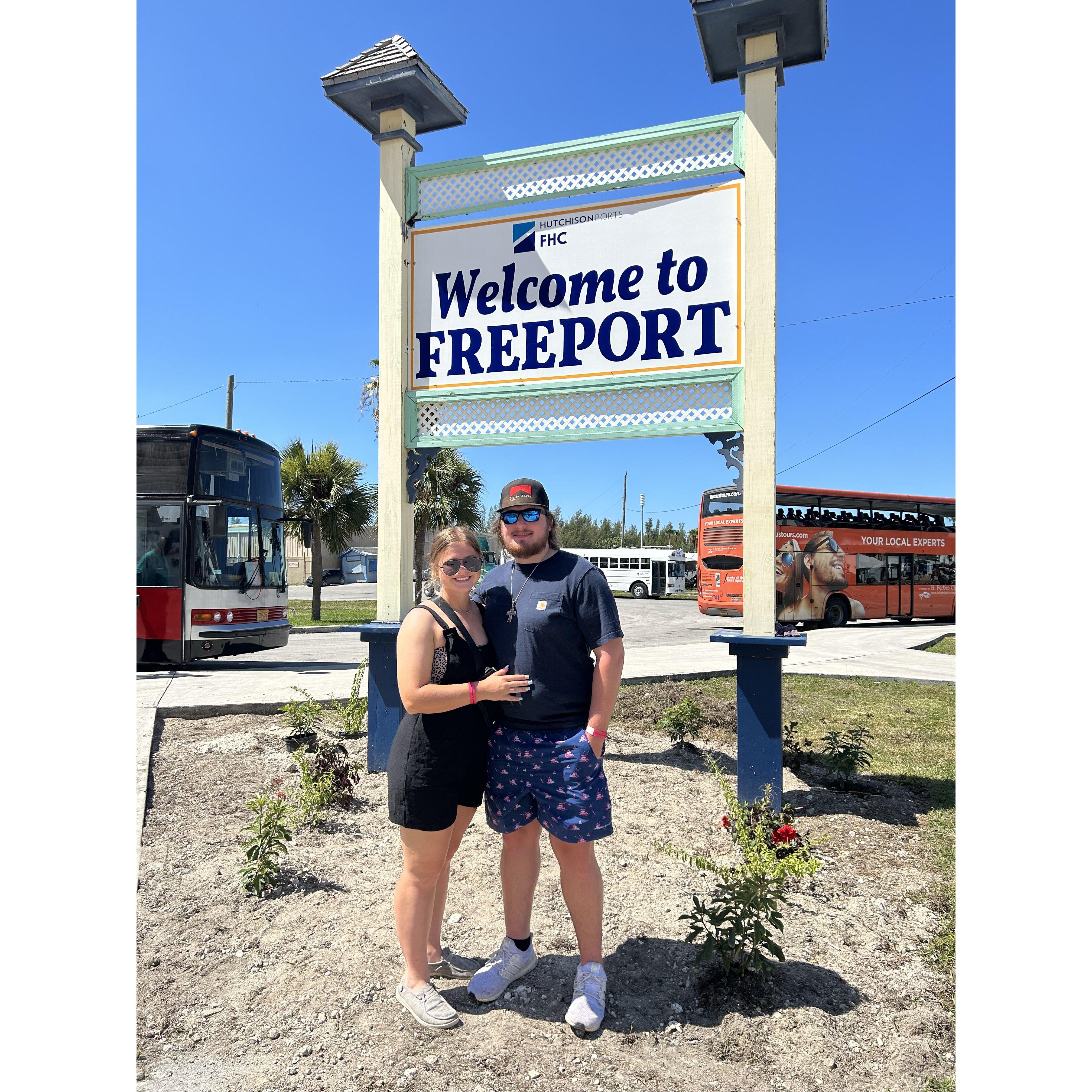 Our first vacation together!