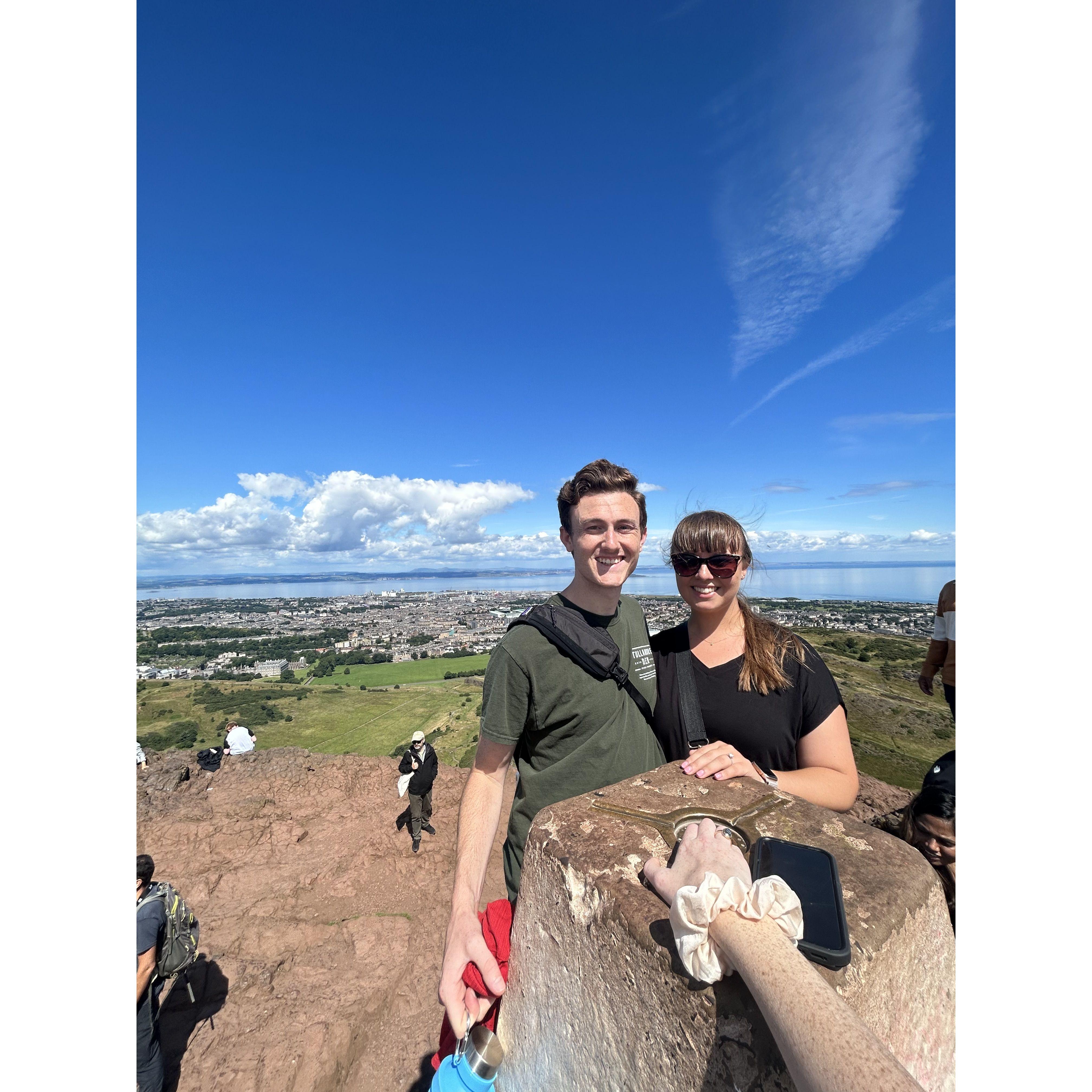 Hiked for 3 hours in Scotland! We love to find new hiking spots.