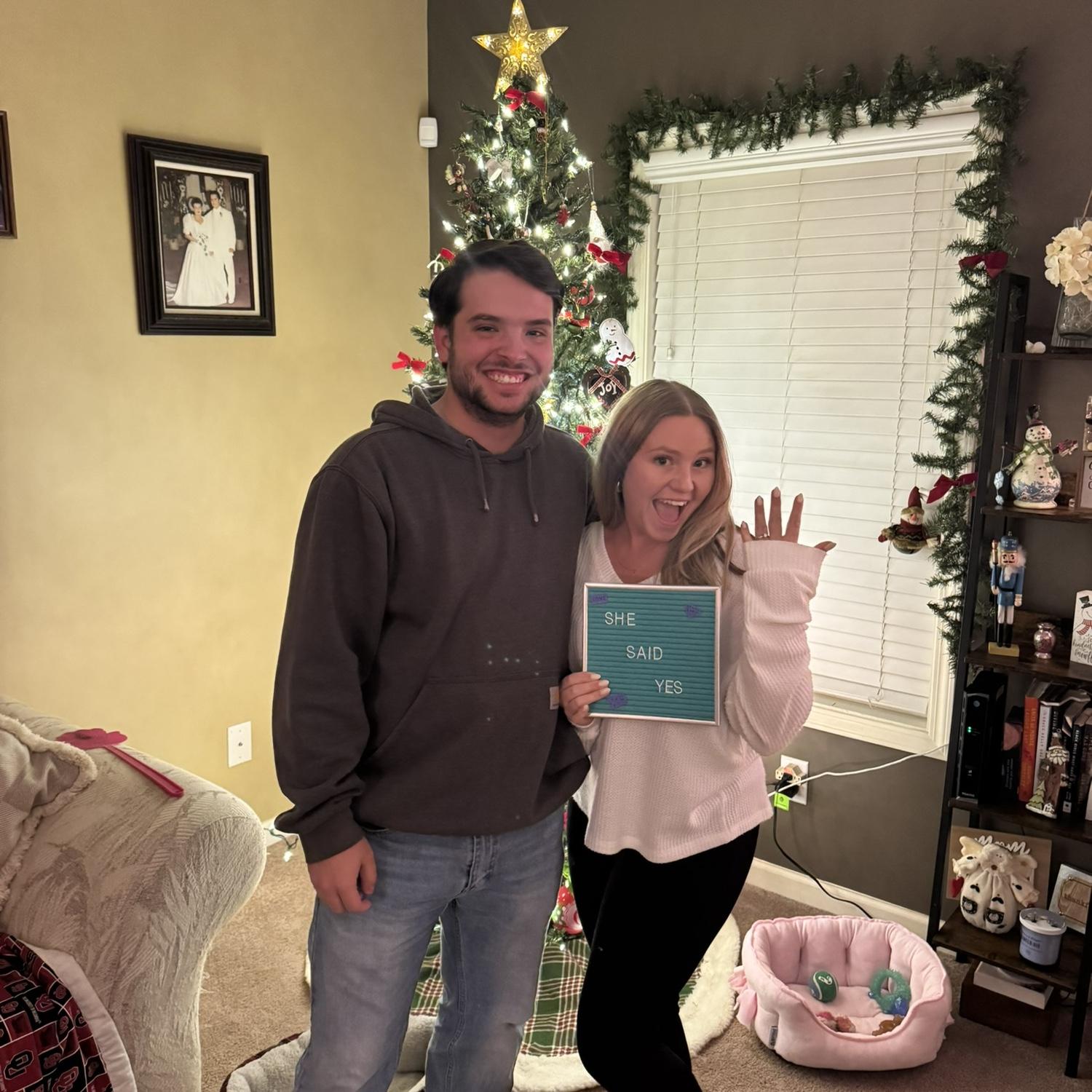 Engagement era 💍💖 We got engaged Oct 2024 & tie the knot Nov 2025! The sweetest part of a year-long engagement is enjoying this season together as we prepare for marriage!