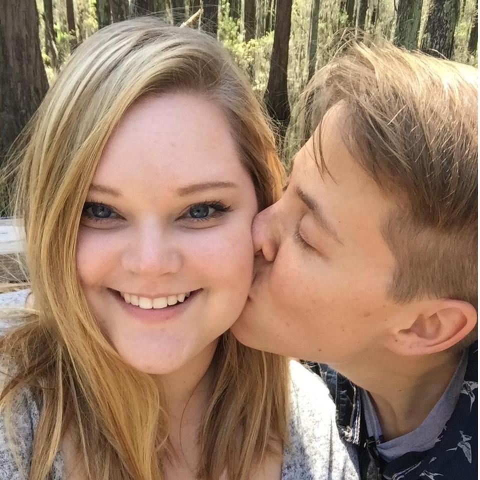 This picture was taken just days after we met in 2016!