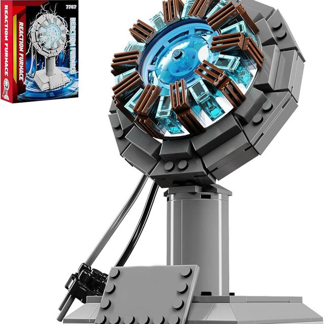 APENGBAOL Arc Reactor Building Block Set, A Model Toy Proof that Tony Has A Heart,A Gift for Adults and Children