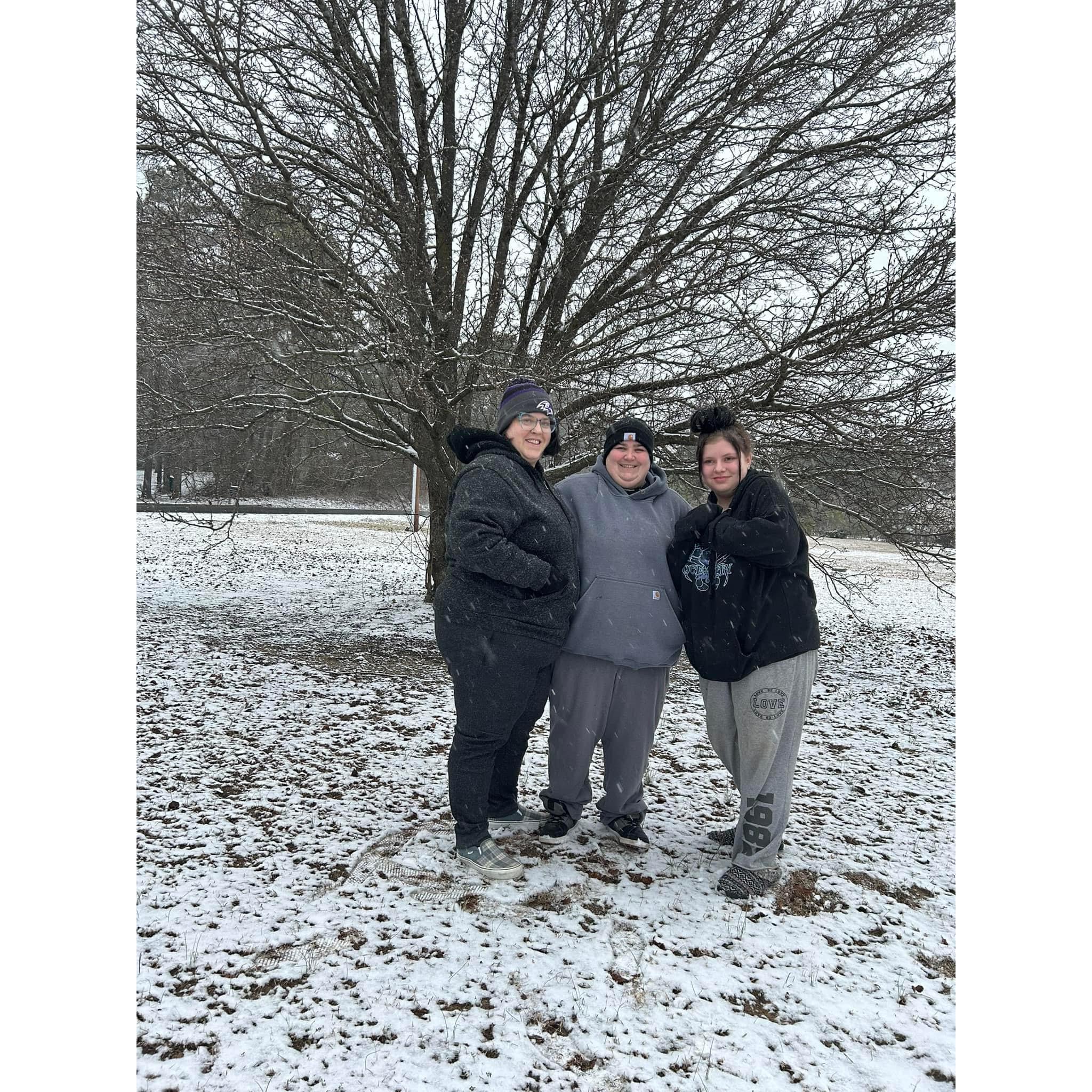 Just a random snow day in Maryland.