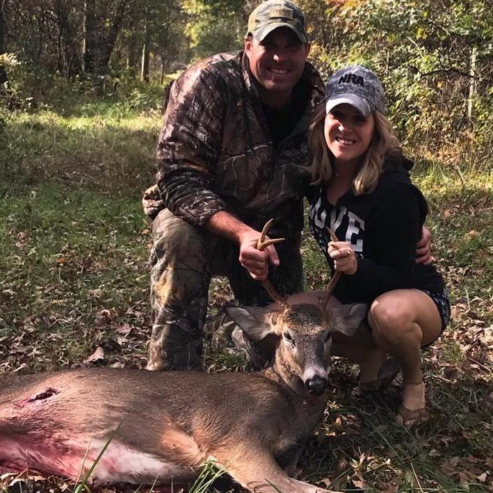 Our first Buck together