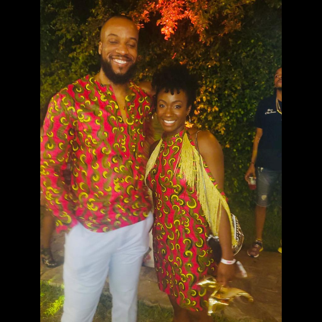 NYE 2019 in Ghana for the Year of Return. My mom made these outfits too!