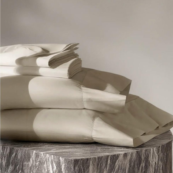 Eucalypso Classic Sheet Set Soft Beige - King