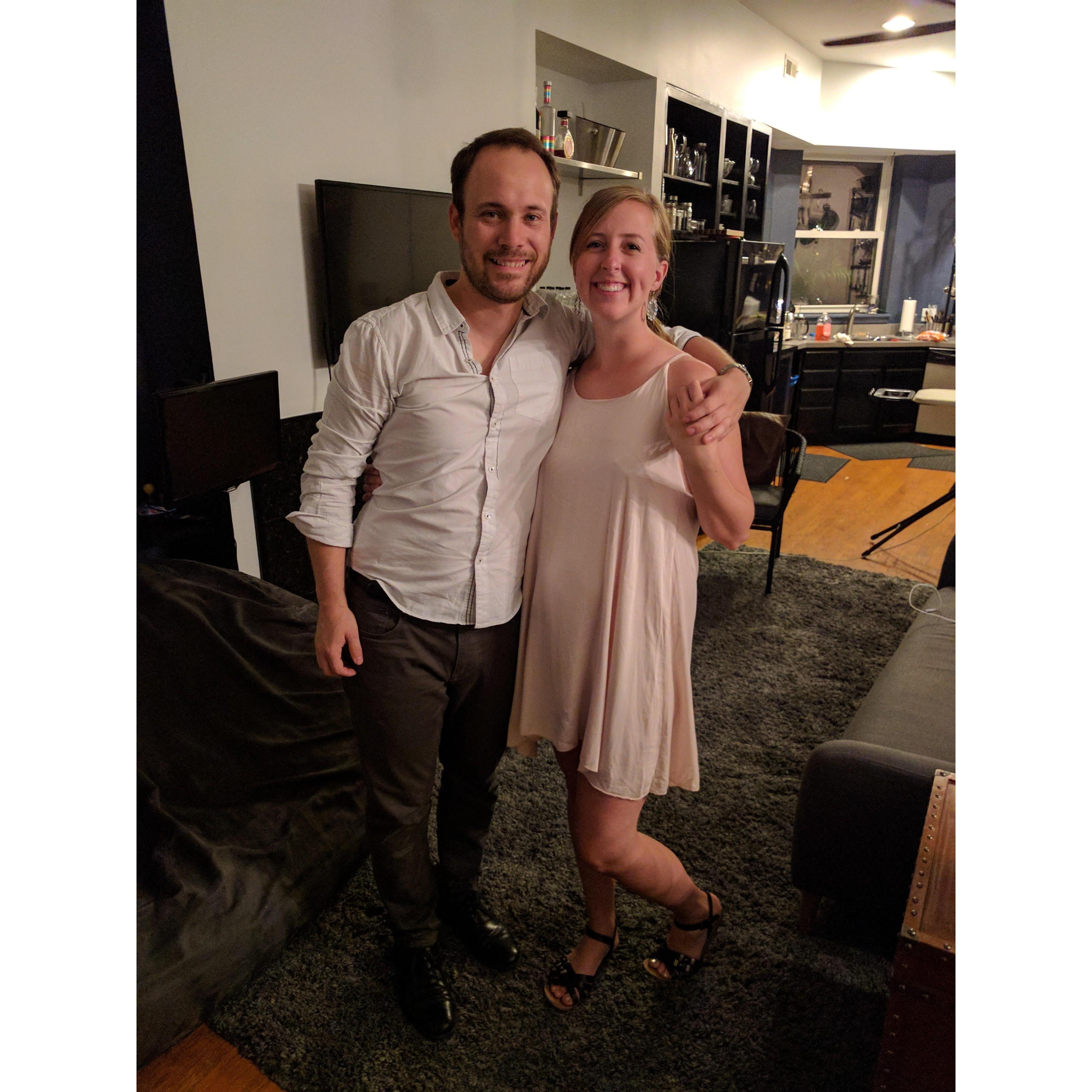 we also went out in Chicago