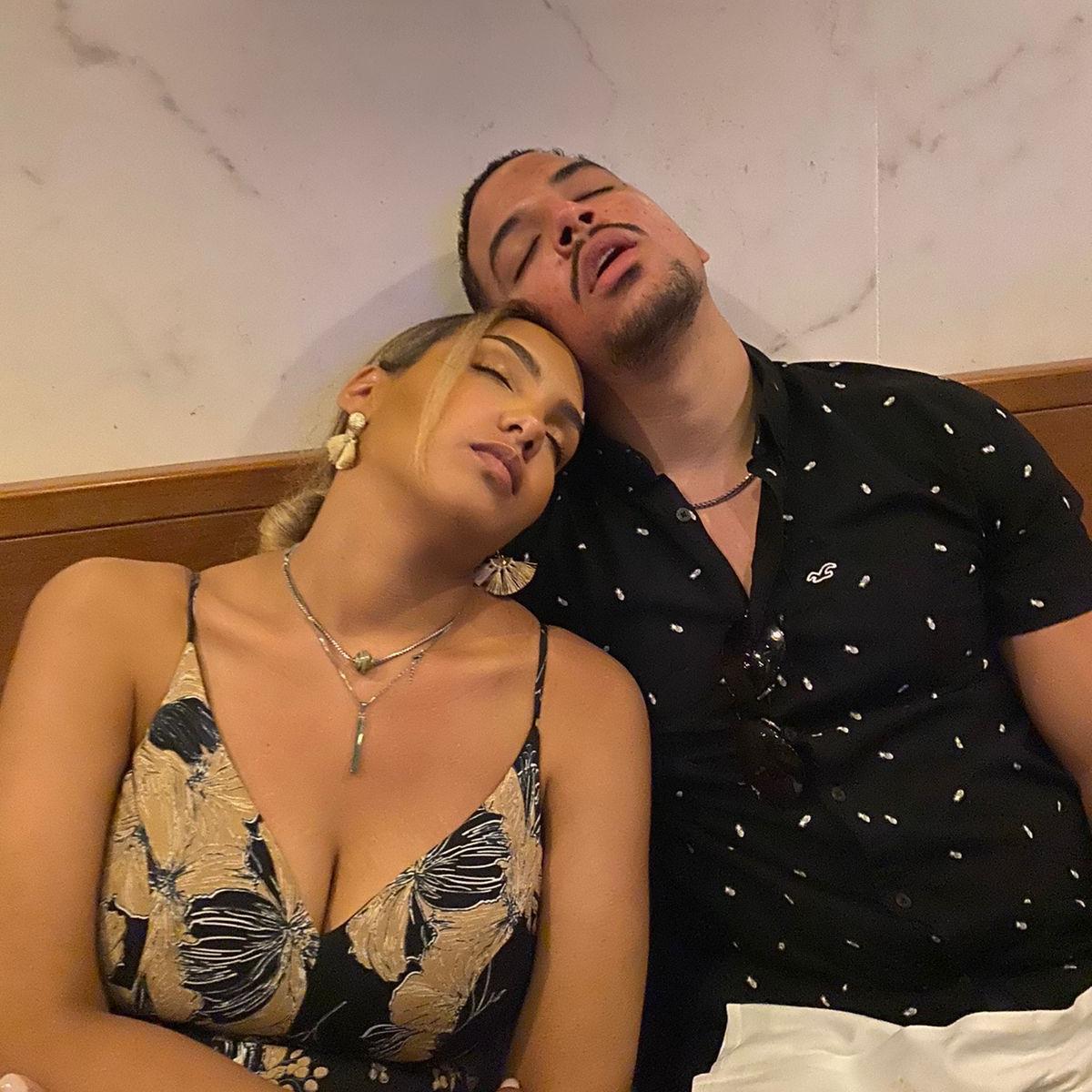 We can fall asleep anywhere haha
