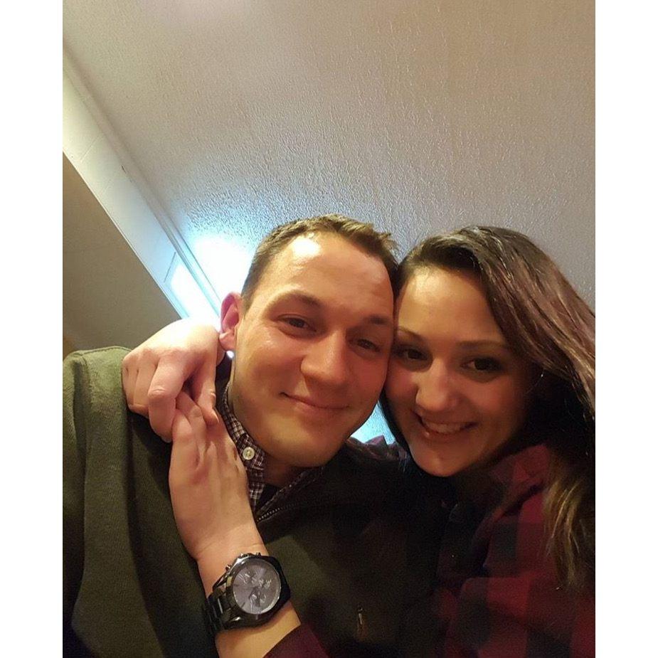 This is Nick's favorite picture of the two of us.