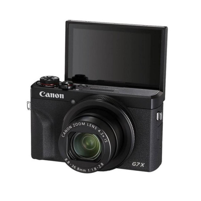 Canon - PowerShot G7 X Mark III 20.1-Megapixel Digital Camera - Black