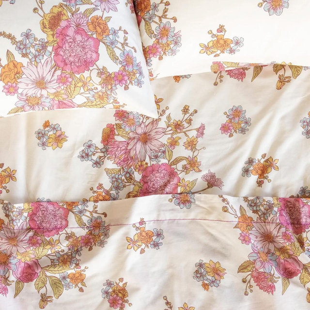 Sooo Soft Cotton Sheet Set - Wildflower Rows