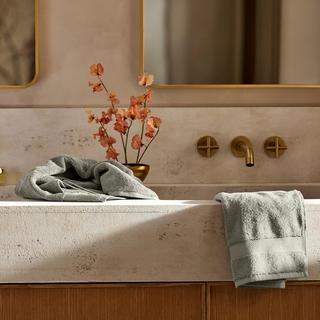 Plush Organic Hand Towel, Set of 2