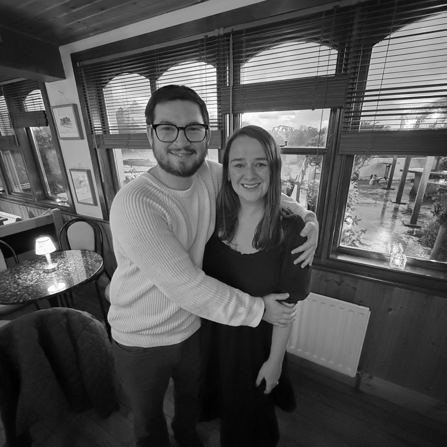 At Jesse & Sorcha's Welcome Party in Ennistymon, Ireland.