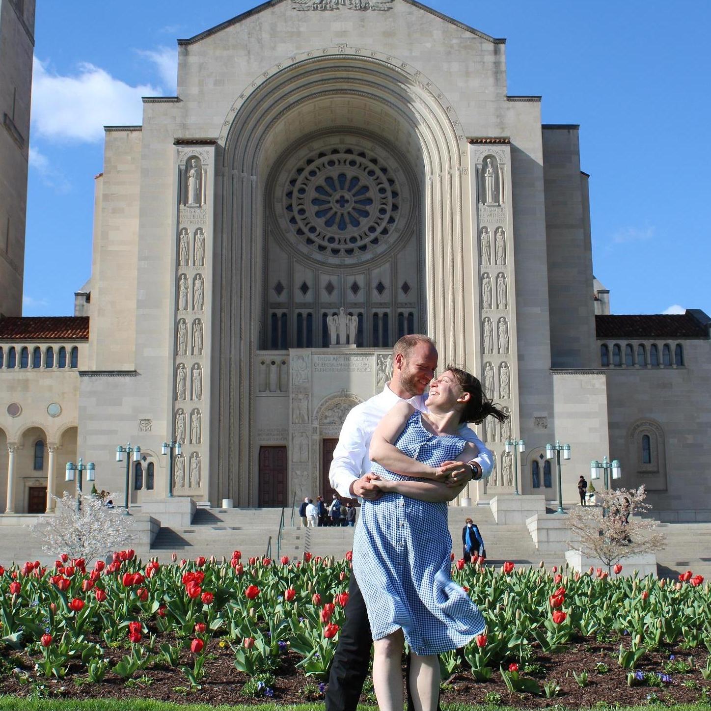 April 2, 2021 - Photos at the Basilica of the National Shrine
