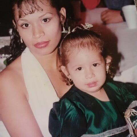 The bride and her mother