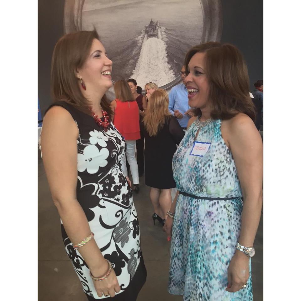 Ingrid Peralta and Teresa Sanchez