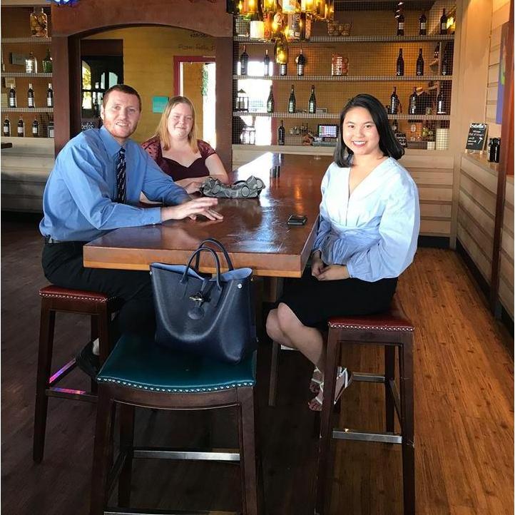 Wedding planning with Stafford's sister Grace
