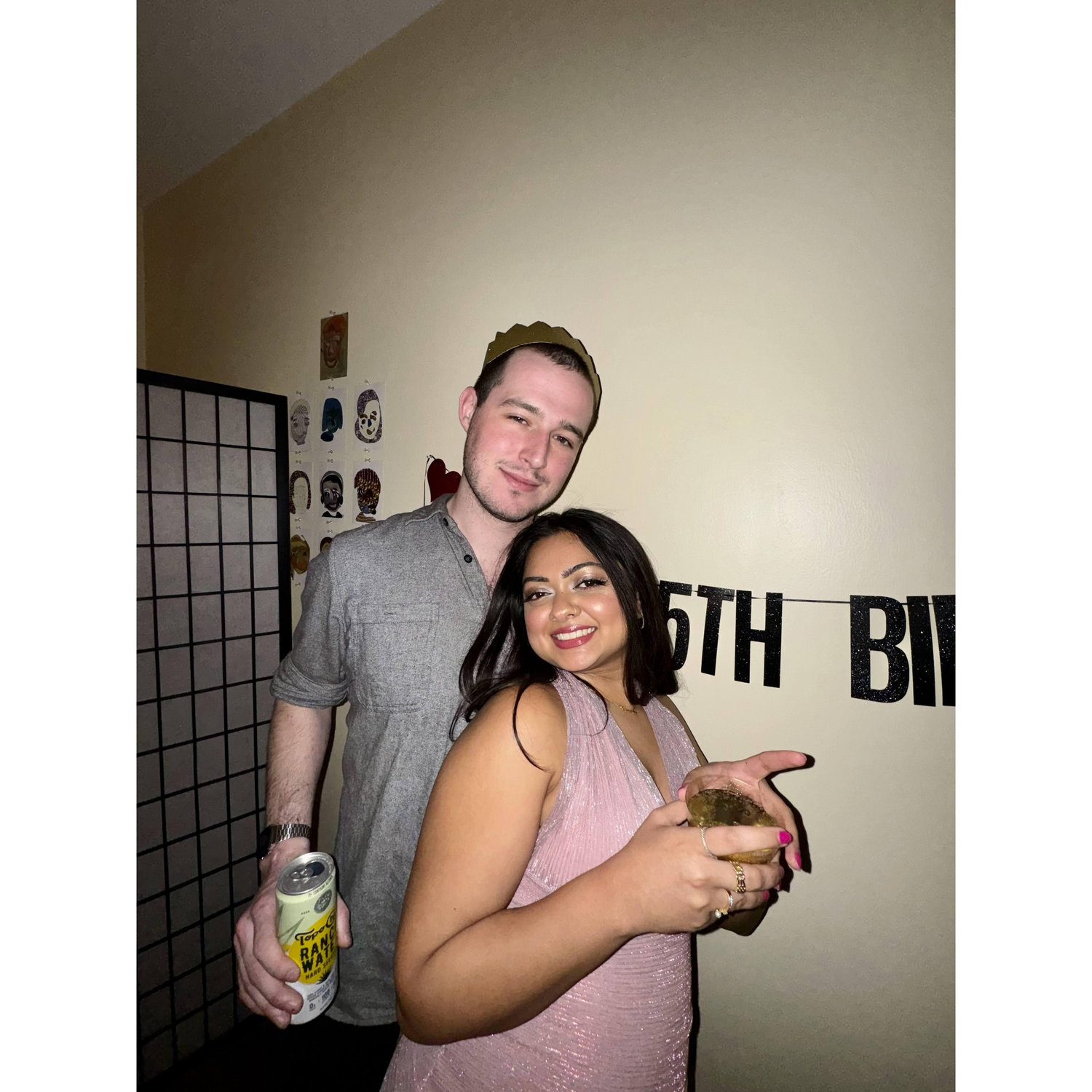At Reevah's 25th birthday