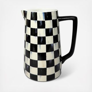 Courtly Check Farmhouse Pitcher