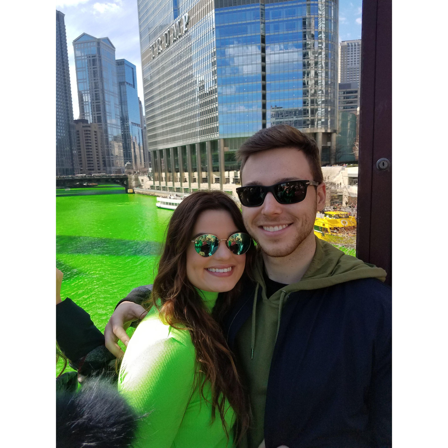 Chris's first Chicago St. Paddy's 🍀