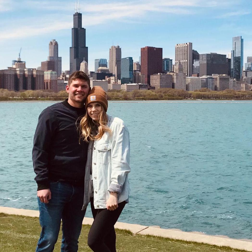 April 2021: Weekends in Chicago while Garrett was in PT School
