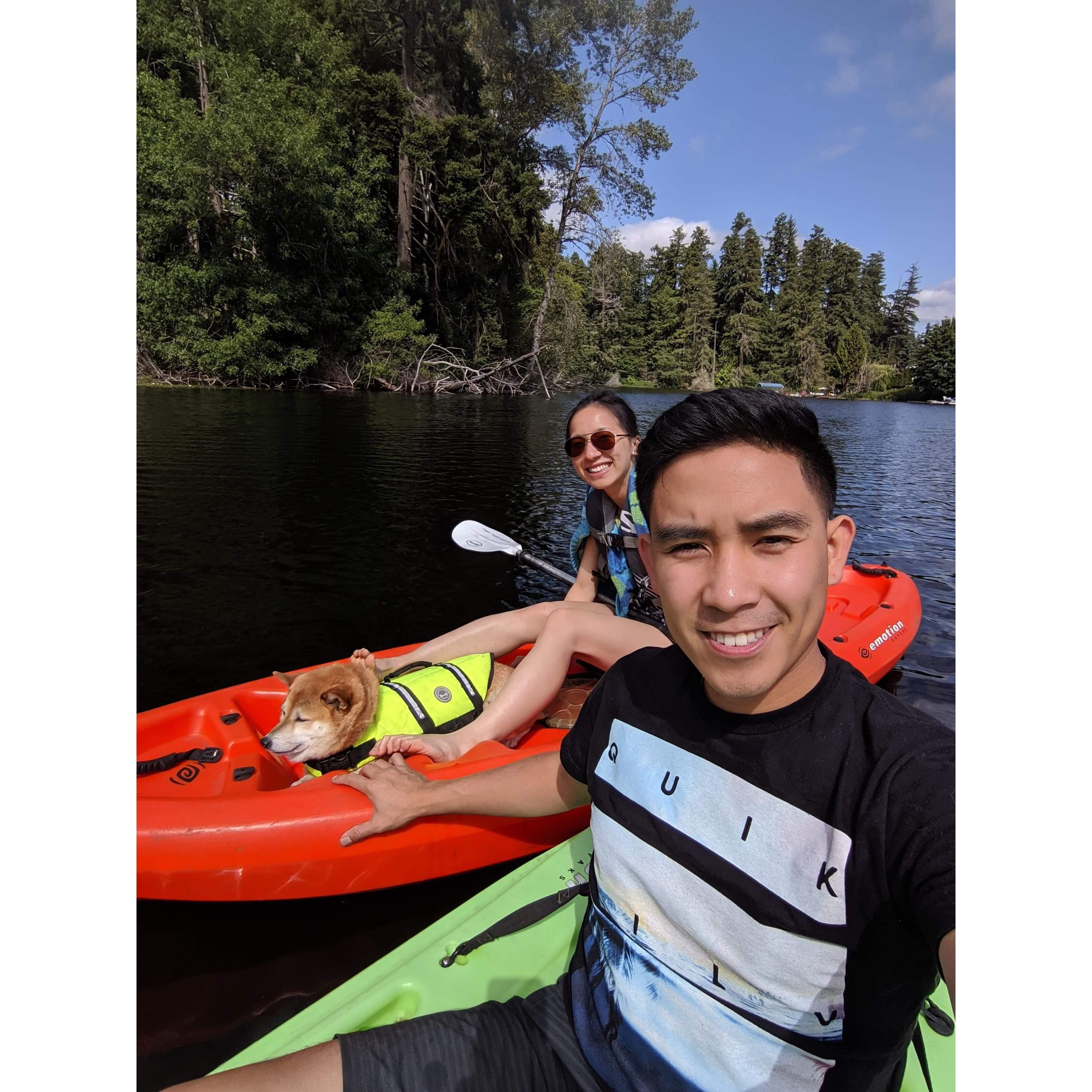 Pre Jupiter days kayaking! 2016