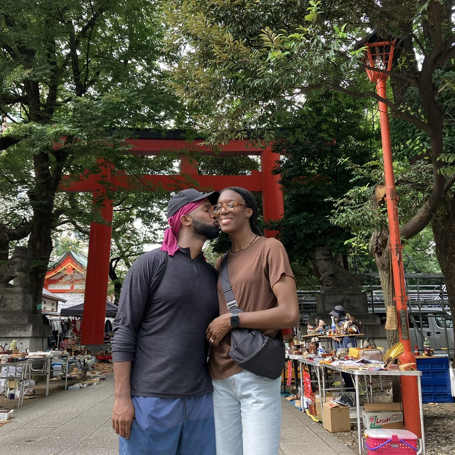 In Japan at a market