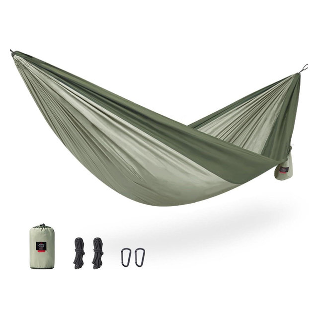 Naturehike Swing Hammock 1-Person Camping Hammock Sturdy Portable Durable Swing 180kg Load Capacity for Outdoor, Trekking, Travelling, Garden