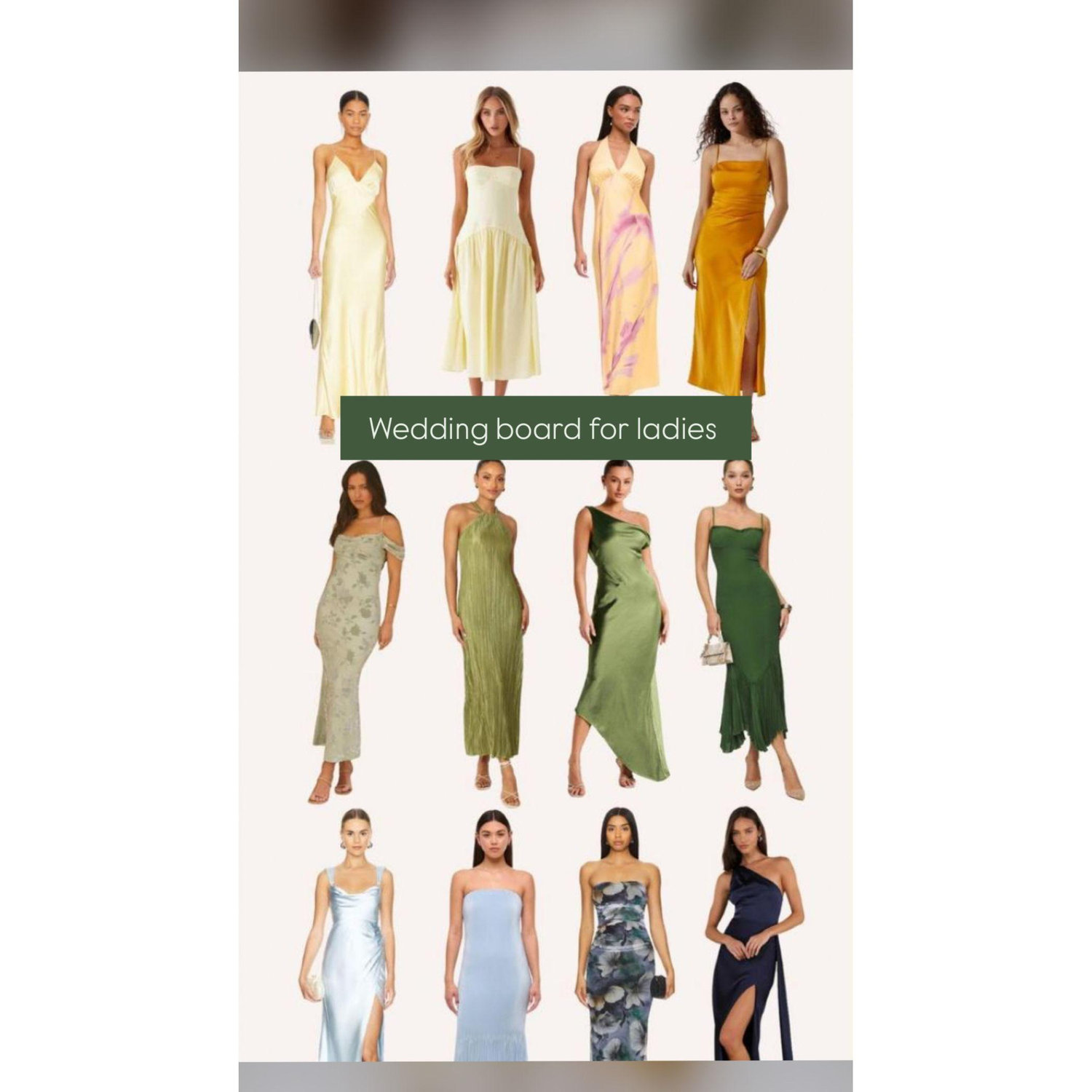 Wedding dress ideas for the ladies