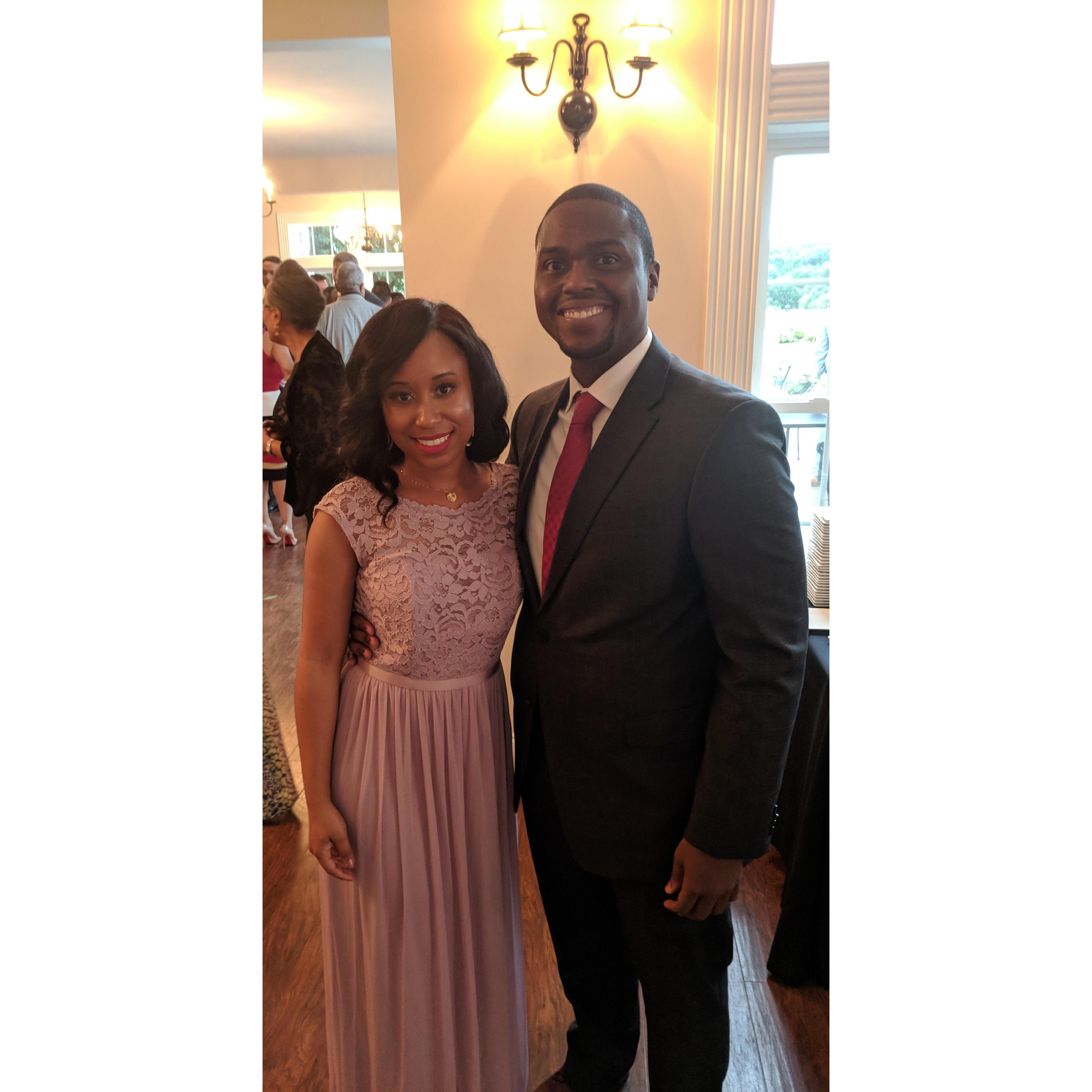 Celebrating the union of the Martins