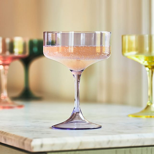 Morgan Coupe Glasses, Set of 4