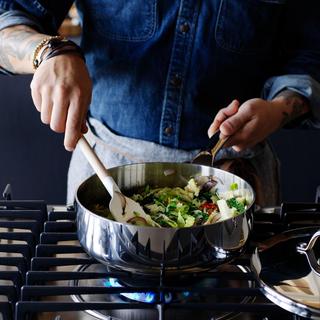 EvenCook Core Stainless Steel Saute Pan with Lid