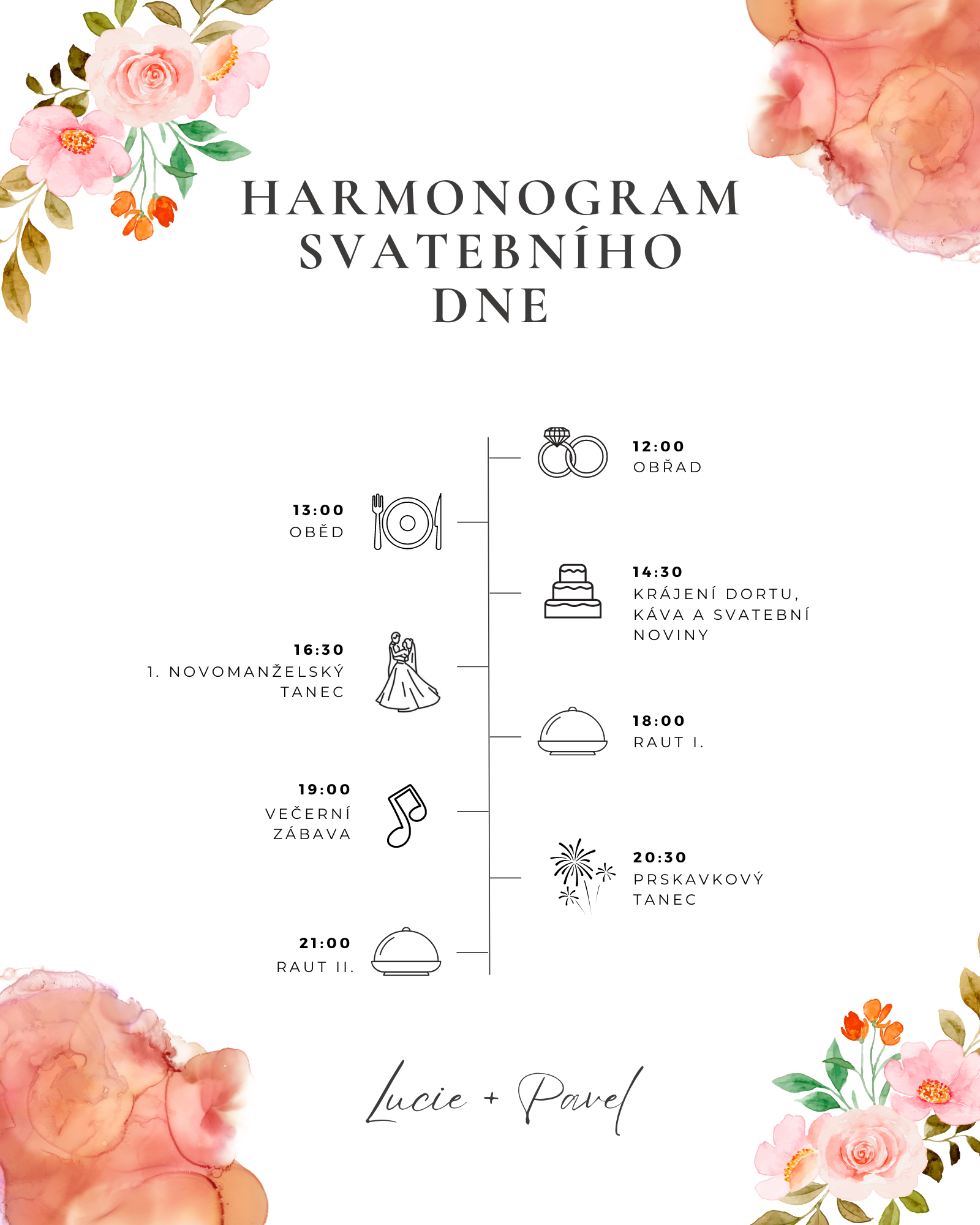 The Wedding Website of Lucie Vaňková and Pavel Vajrych