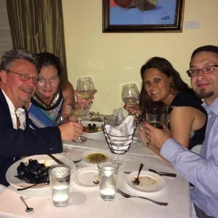 Celebrating anniversary - Good food, good wine, great friends