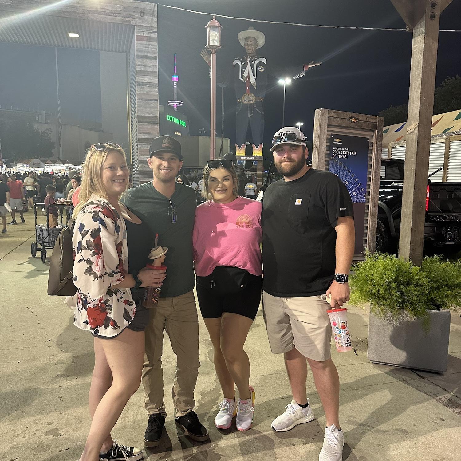 Another pic from state fair with Bryanna’s family!