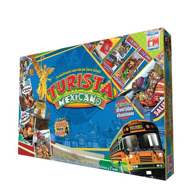 Fotorama Turista Mexicano | Explore Mexico with the Mexican Tourist Board Game - Fun and Strategic Adventure