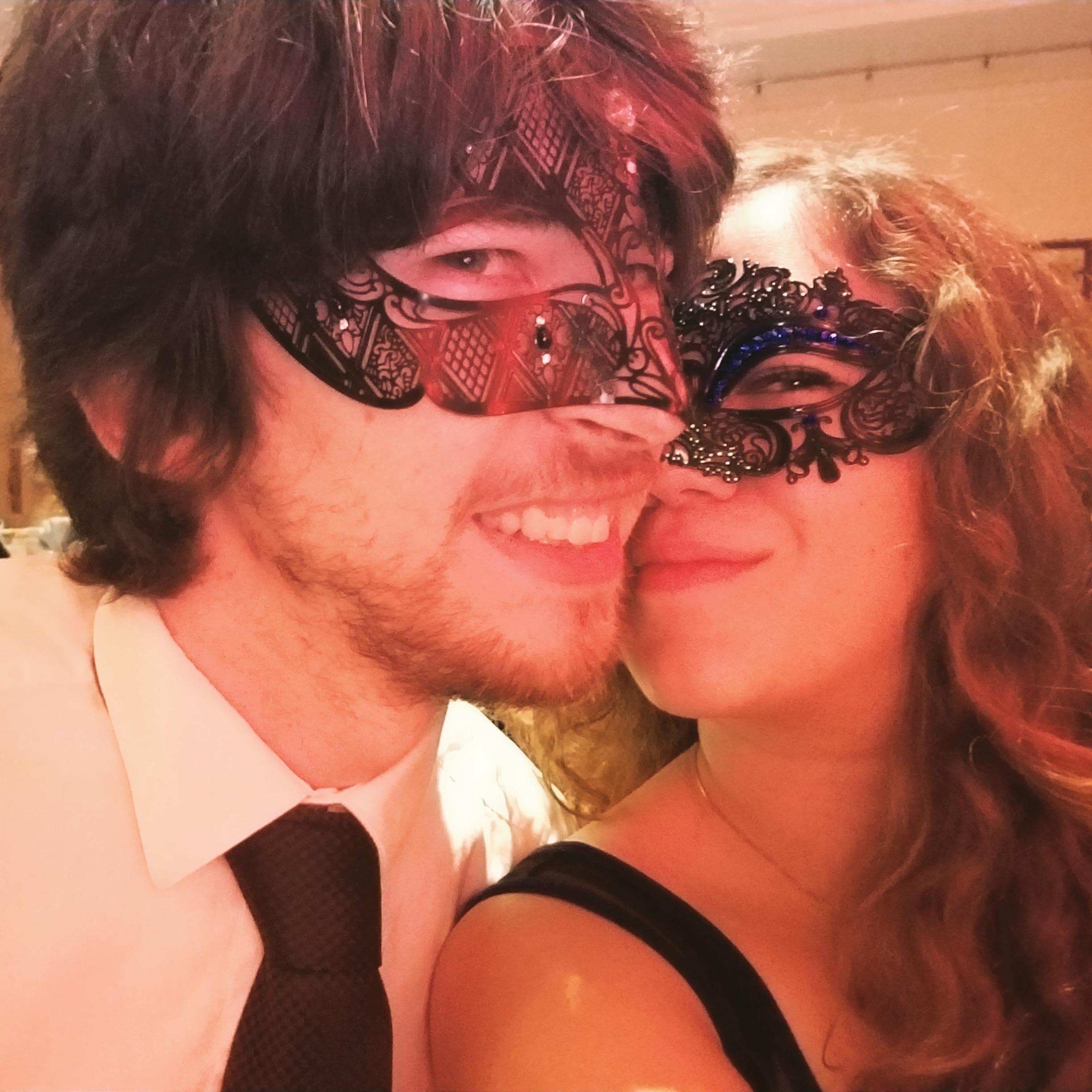For one Valentines day, we went to a murder mystery dinner party where we had to chat with characters at the dinner and guess who was the killer! February 2018