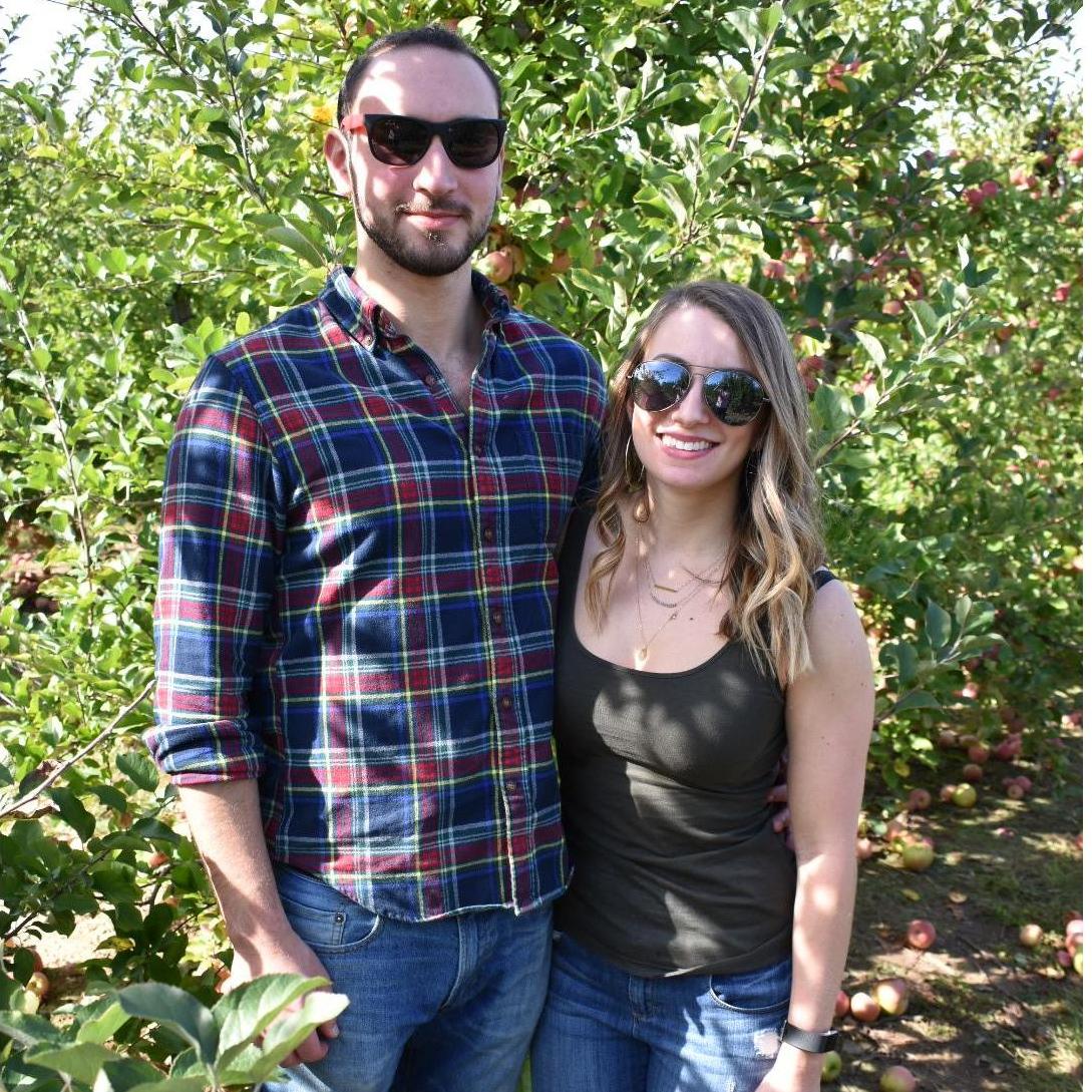 Apple picking in NJ, Fall 2017