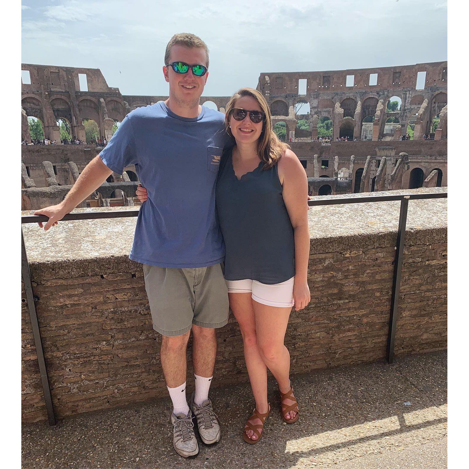 Visiting the Colosseum in Rome