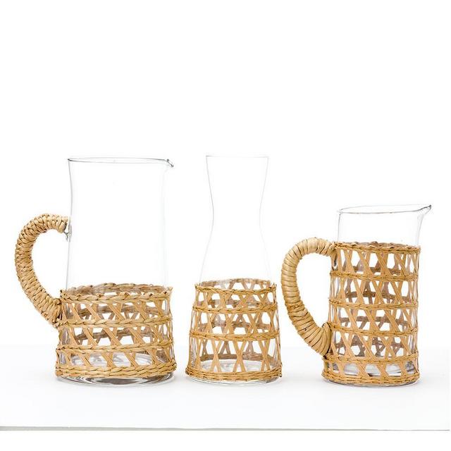 Large Natural Island Wrapped Pitchers & Carafes