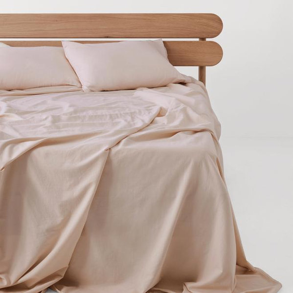 PACT Home Spanish Villa Organic Room Service Sateen Sheet Set - Queen