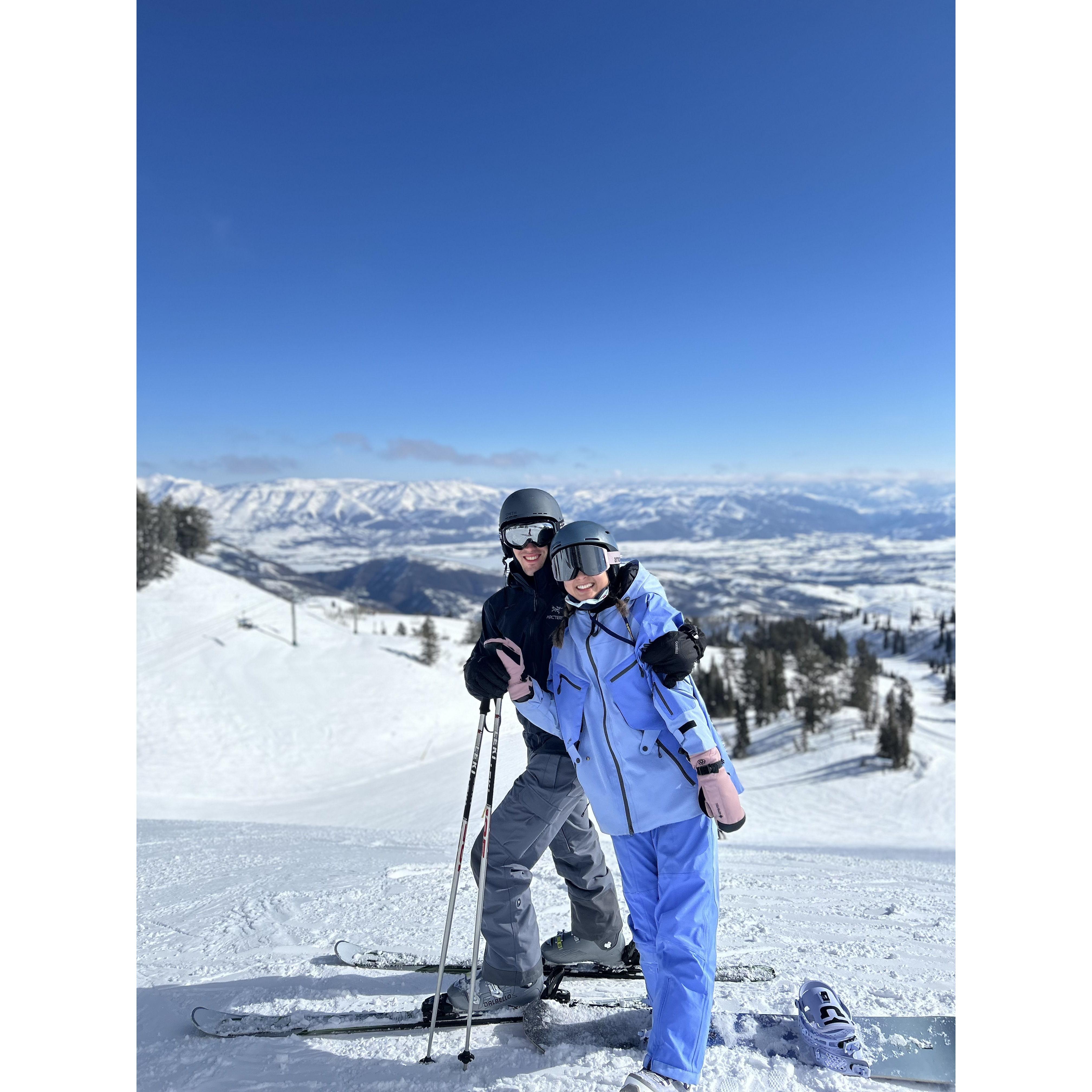 Ski trip with friends